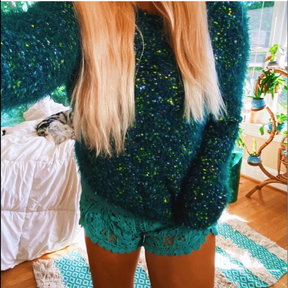 Wild Fable Silky Soft Forest Green Knit 🌈